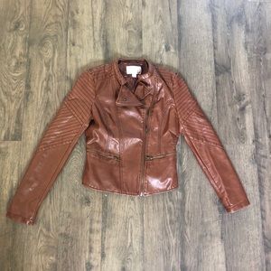 Xhilaration Faux Leather Jacket